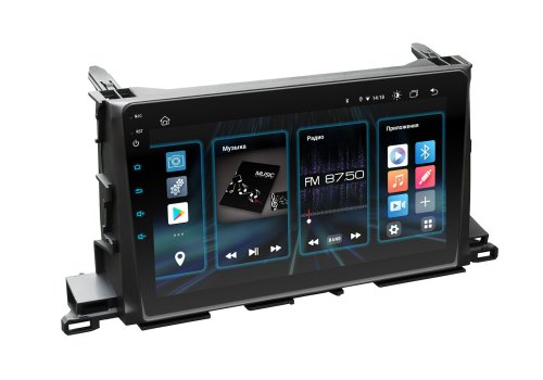 Штатная магнитола Incar DTA4-2313 Toyota Highlander 2013+ Android 10 DSP +Navi