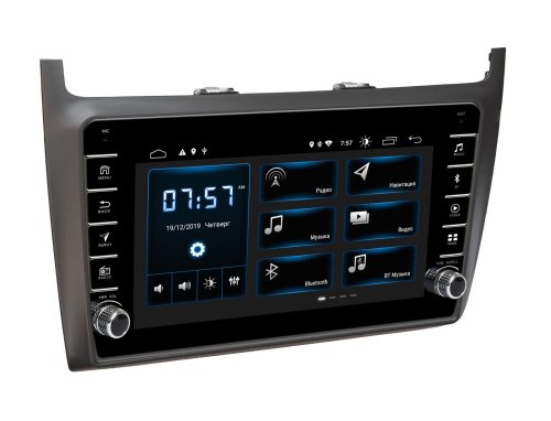 Штатная магнитола Incar DTA-1078R Volkswagen Polo 2009+ Android 10 valcoder DSP +Navi