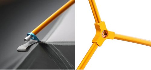 Палатка двухместная 3F Ul Gear Floating Cloud 2 210T 3 season Серый