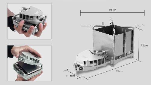 Твердотопливная печь с турбиной и питанием BRS-116