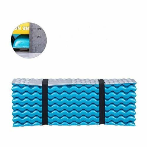 Коврик складной IXPE Naturehike Thickened NH20FCD07, алюминиевая пленка, 25 мм, голубой