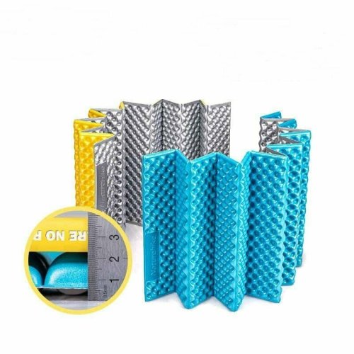 Коврик складной IXPE Naturehike Thickened NH20FCD07, алюминиевая пленка, 25 мм, голубой