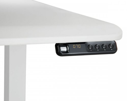 Стол с электрической регулировкой высоты Cougar Royal Pro 150 White