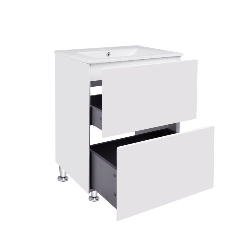 Тумба с раковиной Qtap Tern White QT1771TNL6013060CW