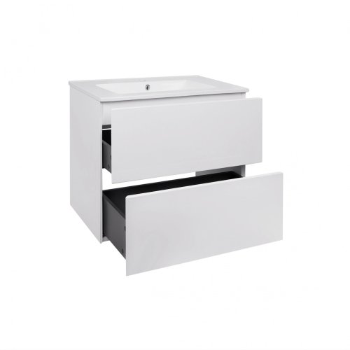 Тумба с раковиной Qtap Tern White QT1772TPL6013060CW