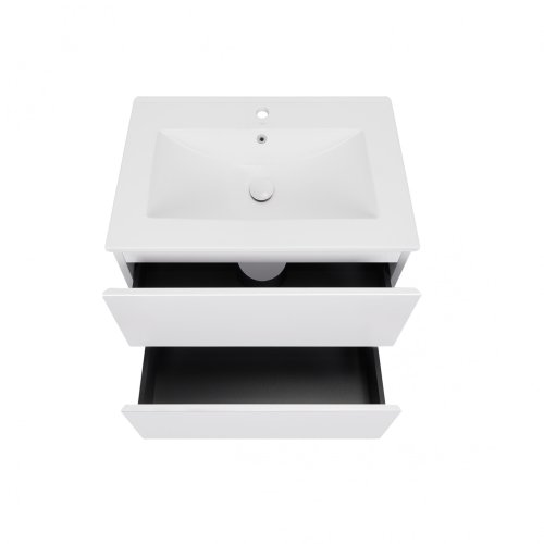 Тумба с раковиной Qtap Tern White QT1772TPL6013060CW