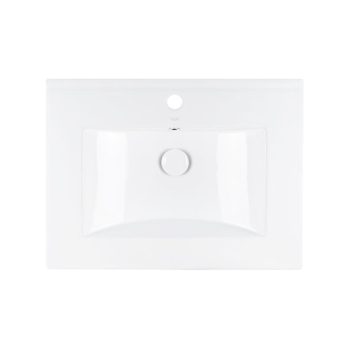 Тумба с раковиной Qtap Tern Matt black QT1772TPL6023060CMB