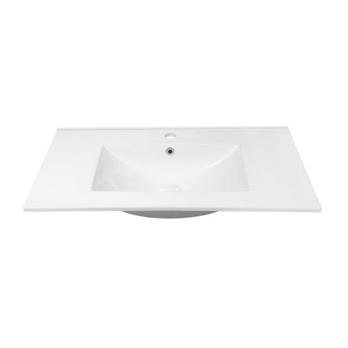 Тумба с раковиной Qtap Tern Matt black QT1772TPL8023080CMB