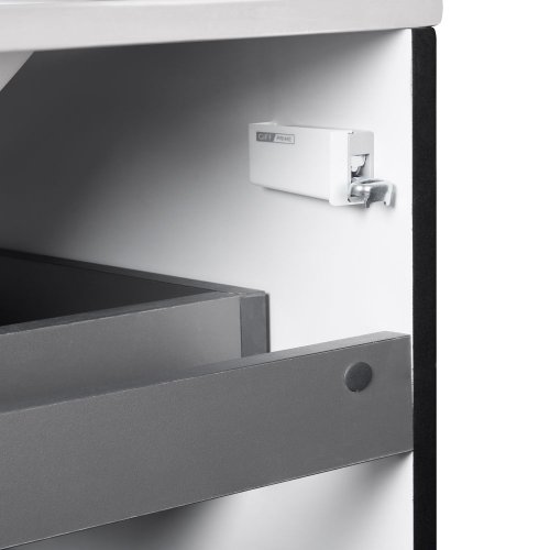 Тумба с раковиной Qtap Tern Matt black QT1772TPL8023080CMB