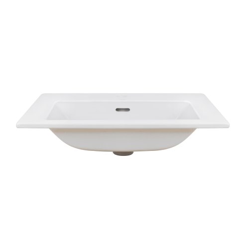 Умывальник Qtap Stork White с донным клапаном QT1511L738W