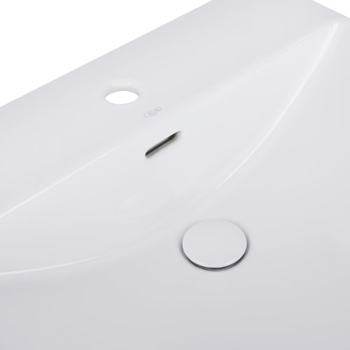 Умывальник Qtap Stork White с донным клапаном QT1511L736W