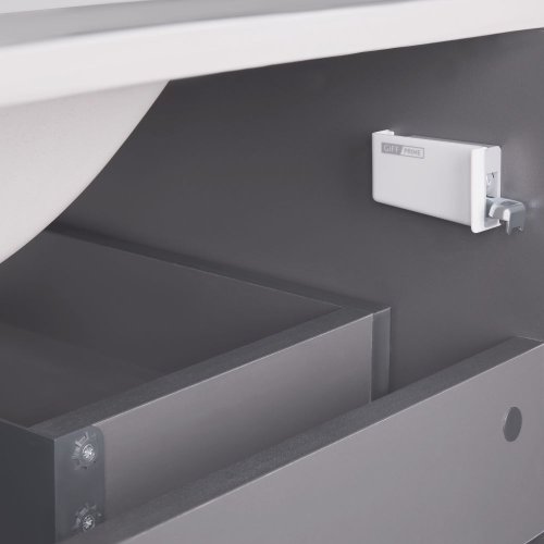 Тумба с умывальником Qtap Scorpio Graphite QT1471TNВ7023070CG