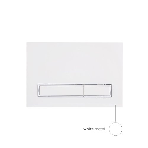 Набор Qtap смывающийся бачок с панелью смыва Nest (QT0122490S4Q1 + QT0111M08V1384W) + унитаз с сиденьем Swan QT16223178W