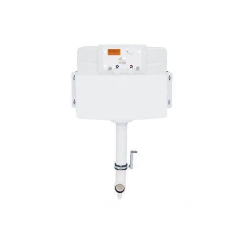 Набор Qtap смывающийся бачок с панелью смыва Nest (QT0122490S4Q1 + QT0111M08V1384W) + унитаз с сиденьем Swan QT16223178W