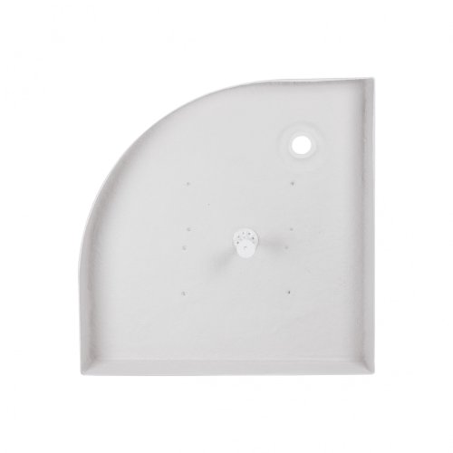 Душова кабіна Lidz Wieza SC90x90.SAT.LOW.L, скло Linie 4 мм + піддон Kupala