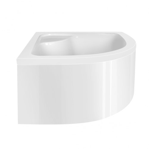 Душова кабіна Lidz Wieza SC90x90.SAT.HIGH.L, скло Linie 4 мм + піддон з панеллю Kupala