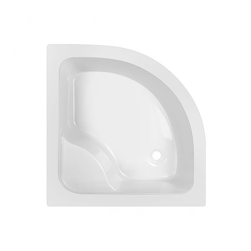 Душова кабіна Lidz Wieza SC90x90.SAT.HIGH.L, скло Linie 4 мм + піддон з панеллю Kupala