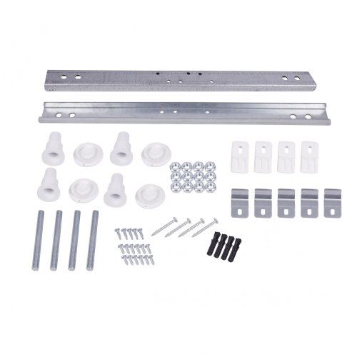 Душова кабіна Lidz Wieza SC90x90.SAT.HIGH.L, скло Linie 4 мм + піддон з панеллю Kupala