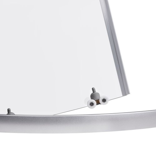 Душова кабіна Lidz Wieza SC90x90.SAT.HIGH.L, скло Linie 4 мм + піддон з панеллю Kupala