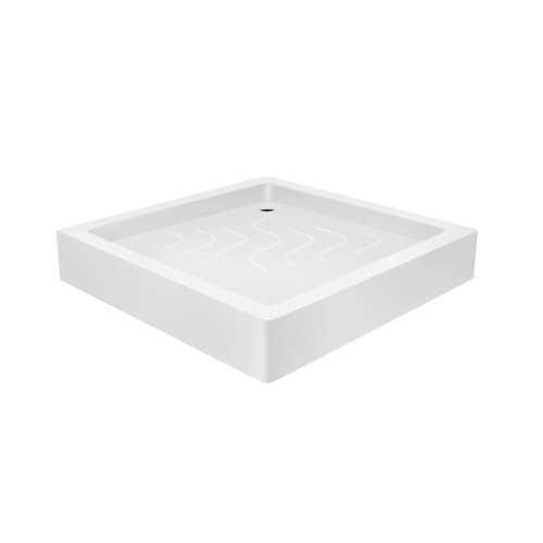 Душевая кабина Lidz Wawel SC80x80.SAT.LOW.FR, стекло Frost 4 мм + поддон Mazur