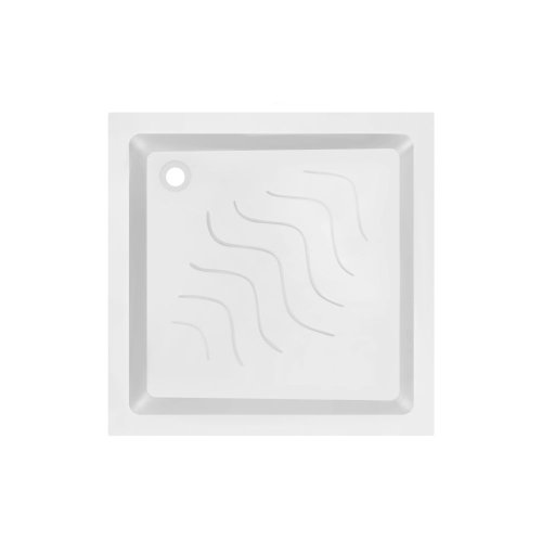 Душевая кабина Lidz Wawel SC80x80.SAT.LOW.FR, стекло Frost 4 мм + поддон Mazur