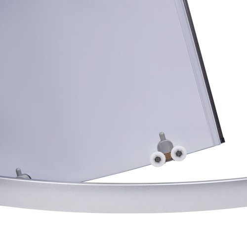 Душевой бокс Lidz Tani SB80x80.SAT.HIGH.GR, стекло тонированное 4 мм + поддон с панелью Kupala