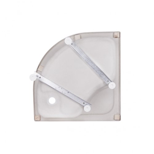 Душевой бокс Lidz Tani SB80x80.SAT.HIGH.GR, стекло тонированное 4 мм + поддон с панелью Kupala