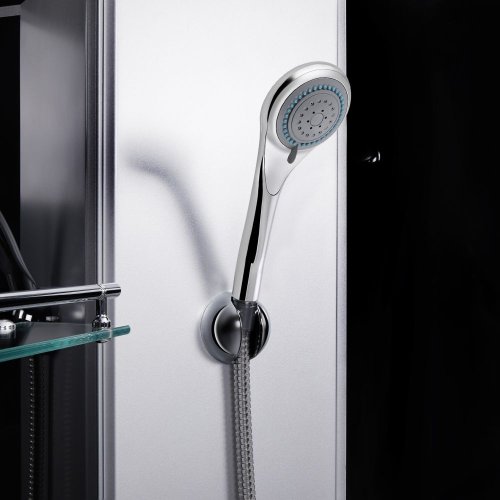 Душовий бокс Lidz Tani SB90x90.SAT.LOW.GR, скло тоноване 4 мм + піддон Kupala