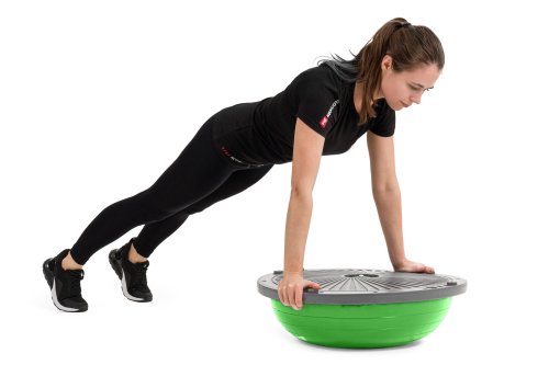 Балансировочная полусфера Hop-Sport Bosu HS-L058 green