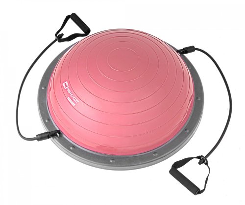 Балансировочная полусфера Hop-Sport Bosu HS-L058 light pink