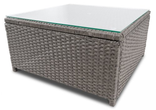 Комплект садових меблів Di Volio Torino Сірий/Графітовий