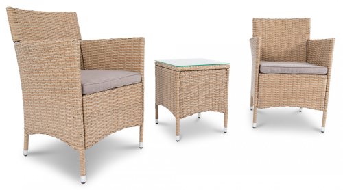 Набор садовой мебели Di Volio SIENA DV-011GF - бежевый/светло-серый