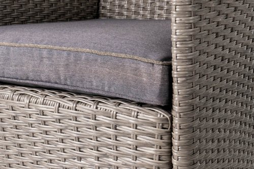 Садові меблі Di Volio VERONA 6+1 Сірий/сірий