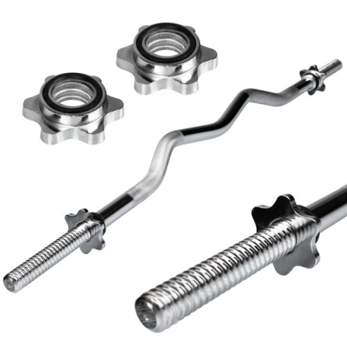 Набір Elitum Titan 85 кг з прямим та W-подібним грифом