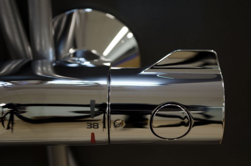 Смеситель для душа Grohe Grohtherm 800 с душевой лейкой Rainshower Smartactive Cube 130