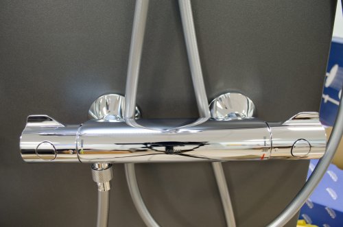 Смеситель с душевым набором Grohe Grohtherm 800 34558000+27598001