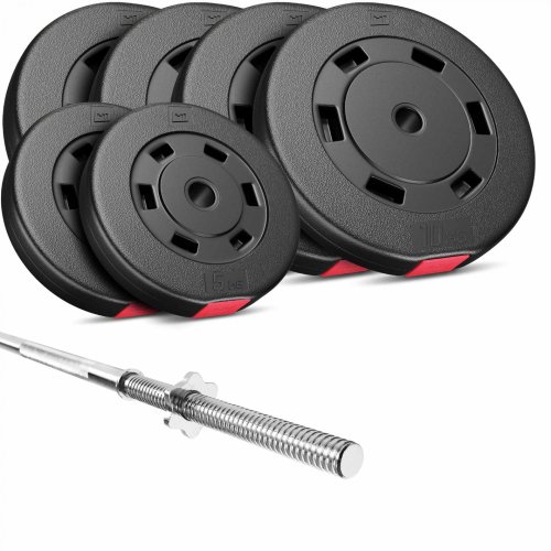 Набор Premium 59 кг с прямым грифом.