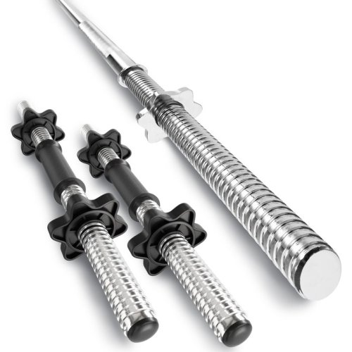 Набор Premium 38 кг с прямым грифом + 2 гантельными.