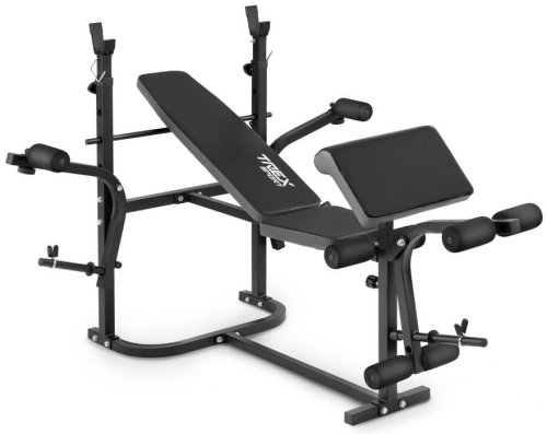 Набір Elitum Titan 114 кг + лава TrexSport TX-055