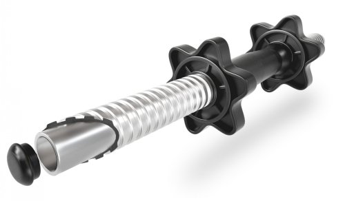 Набор Hop-Sport Premium 173 кг с лавой HS-1075 и партой Скотта.