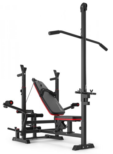 Набір Hop-Sport Premium 75 кг з лавою HS-1095 та партою Скотта