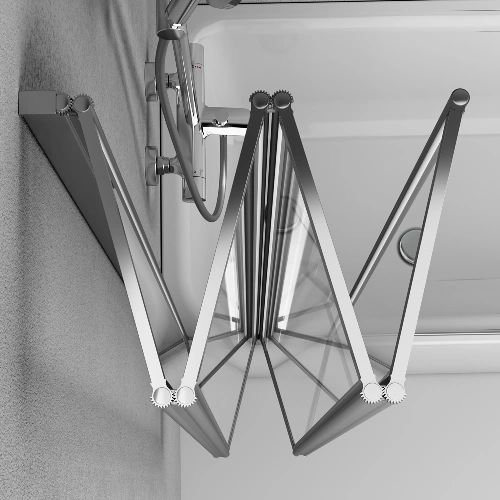 Шторка для ванной AM.PM Like WU80BS-100-140CT