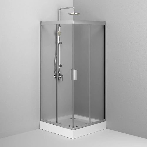 Душевая кабина AM.PM Gem Square Slide 90x90 W90UG-403-090MT