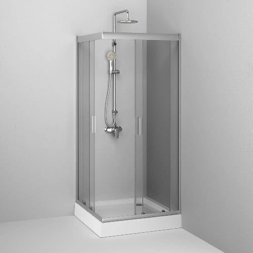 Душевая кабина AM.PM Gem Square Slide 90x90 W90UG-403-090MT