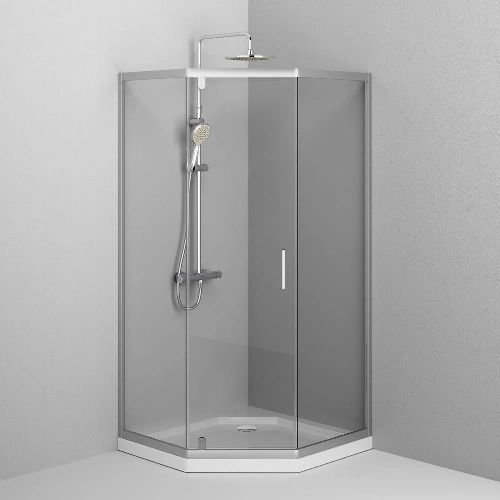 Душевая кабина AM.PM Gem 5-corner Pivot 90x90 W90UG-405-090MT
