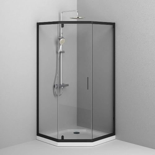 Душевая кабина AM.PM Gem 5-corner Pivot 90x90 W90UG-405-090BT