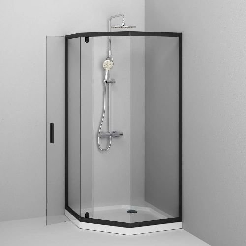 Душевая кабина AM.PM Gem 5-corner Pivot 90x90 W90UG-405-090BT