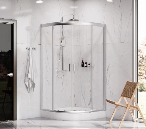 Душевая кабина AM.PM Gem 1/4 Round 100x100 W90UG-401-100MT