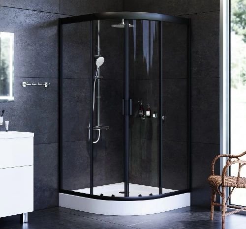 Душевая кабина AM.PM Gem 1/4 Round 100x100 W90UG-401-100BT