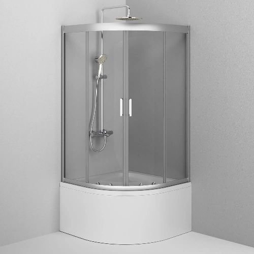 Душевая кабина AM.PM Gem Deep 1/4 Round 90x90 W90UG-401A090MT